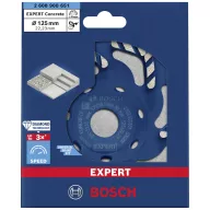  Bosch Accessories 2608900651 EXPERT Beton gyémánt pohárkorong, 125 x 22,23 x 4,5 mm EXPERT Concrete 1 db