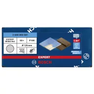   Bosch Accessories EXPERT M480 2608900681 Csiszolóháló excenter csiszolóhoz Lyuk nélküli Szemcsézet 100 (Ø) 125 mm 50 db