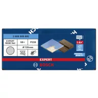   Bosch Accessories EXPERT M480 2608900685 Csiszolóháló excenter csiszolóhoz Lyuk nélküli Szemcsézet 220 (Ø) 125 mm 50 db