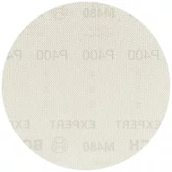   Bosch Accessories EXPERT M480 2608900706 Csiszolóháló excenter csiszolóhoz Lyuk nélküli Szemcsézet 400 (Ø) 150 mm 50 db