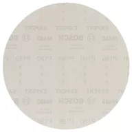   Bosch Accessories EXPERT M480 2608900711 Csiszolóháló szárazépítészeti csiszolóhoz Lyuk nélküli Szemcsézet 180 (Ø) 225 mm 25 db