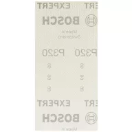   Bosch Accessories EXPERT M480 2608900759 Csiszolóháló rezgő csiszolóhoz Lyuk nélküli Szemcsézet 320 (H x Sz) 186 mm x 93 mm 50 db
