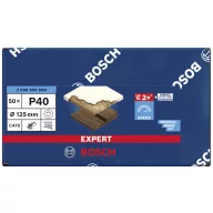   Bosch Accessories EXPERT C470 2608900908 Excenter csiszolópapír Lyukas Szemcsézet 40 (Ø) 125 mm 50 db