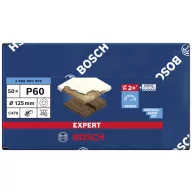   Bosch Accessories EXPERT C470 2608900909 Excenter csiszolópapír Lyukas Szemcsézet 60 (Ø) 125 mm 50 db