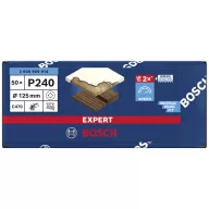   Bosch Accessories EXPERT C470 2608900914 Excenter csiszolópapír Lyukas Szemcsézet 240 (Ø) 125 mm 50 db