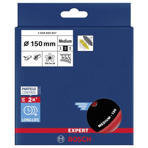 Többlyukú univerzális tartólemez, 150 mm, Bosch Accessories 2608900007