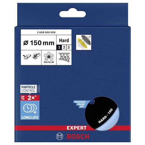 Bosch Accessories 2608900008 EXPERT Multihole univerzális hátlap, 150 mm, kemény Ø 150 mm