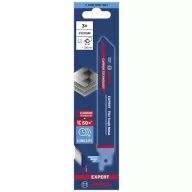   Bosch Accessories 2608900361 EXPERT Thin Tough Metal S 922 EHM dugattyús fűrészlap, 3 db Fűrészlap hossz 150 mm 3 db