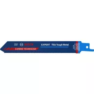   Bosch Accessories 2608900362 EXPERT Thin Tough Metal S 922 EHM dugattyús fűrészlap, 10 darab Fűrészlap hossz 150 mm 10 db