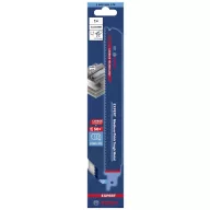   Bosch Accessories 2608900374 SZAKÉRTŐ Közepesen vastag kemény fém S 1155 HHM dugattyús fűrészlap, 1 db Fűrészlap hossz 225 mm 1 db