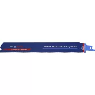   Bosch Accessories 2608900376 EXPERT Közepesen vastag kemény fém S 1155 HHM dugattyús fűrészlap, 10 darab Fűrészlap hossz 225 mm 10 db
