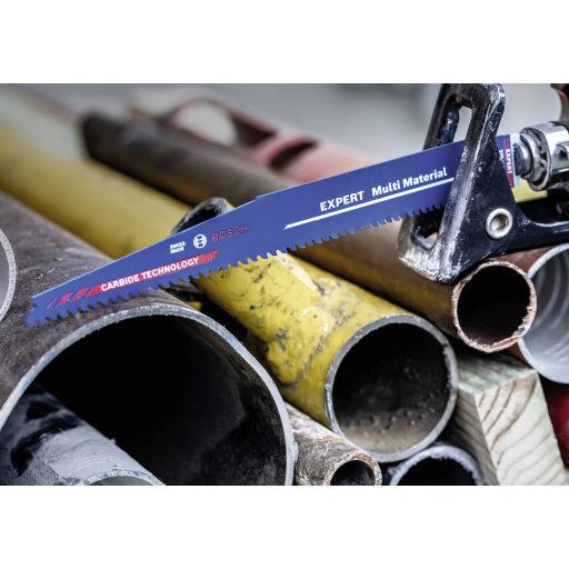 Bosch Accessories 2608900395 EXPERT Multi Material S 1256 XHM dugattyús fűrészlap, 10 darab Fűrészlap hossz 300 mm 10 db