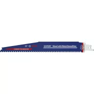   Bosch Accessories 2608900399 EXPERT Fa fémbontással S 1167 XHM Sabre fűrészlap, 3 db Fűrészlap hossz 225 mm 3 db