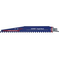   Bosch Accessories 2608900405 SZAKÉRTŐ Tough Wood S 1142 KHM dugattyús fűrészlap, 10 darab Fűrészlap hossz 225 mm 10 db