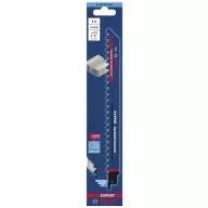   Bosch Accessories 2608900408 SZAKÉRTŐ Gázbeton S 1141 HM dugattyús fűrészlap, 1 db Fűrészlap hossz 225 mm 1 db