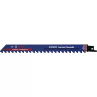   Bosch Accessories 2608900409 SZAKÉRTŐ Gázbeton S 1141 HM dugattyús fűrészlap, 10 darab Fűrészlap hossz 225 mm 10 db