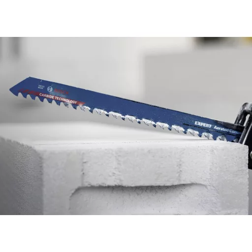 Bosch Accessories 2608900409 SZAKÉRTŐ Gázbeton S 1141 HM dugattyús fűrészlap, 10 darab Fűrészlap hossz 225 mm 10 db