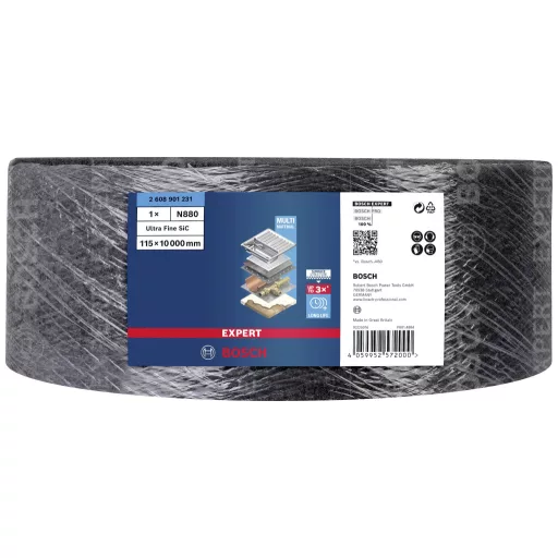 Bosch Accessories EXPERT N880 2608901231 Vlies szalag 10 m