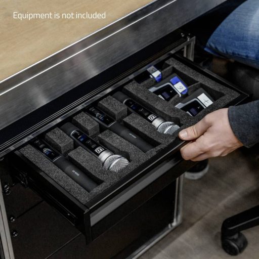 Adam Hall 874E04A Rack fiók 4 ME