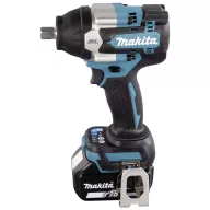   Makita neu DTW701RTJ Akkus ütvecsavarozó 700 Nm 18 V Vele szállított akkuk száma 2 5 Ah 2. akkuval, Töltővel, Hordtáskával
