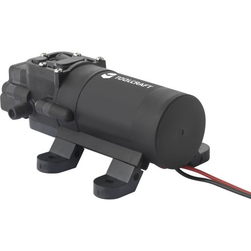 Kisfeszültségű membrános vízszivattyú 258 l/óra 12 V/DC, TOOLCRAFT TO-7159155