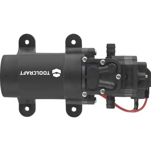 Kisfeszültségű membrános vízszivattyú 258 l/óra 12 V/DC, TOOLCRAFT TO-7159155