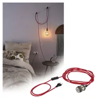 Paulmann 79770 Függőlámpa E27 Piros