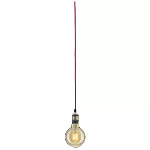 Paulmann 79770 Függőlámpa E27 Piros