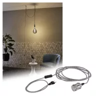 Paulmann 79771 Függőlámpa E27 Szürke, Nikkel