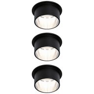   Paulmann 93383 LED-es beépíthető lámpa 19.5 W Fekete, Vas