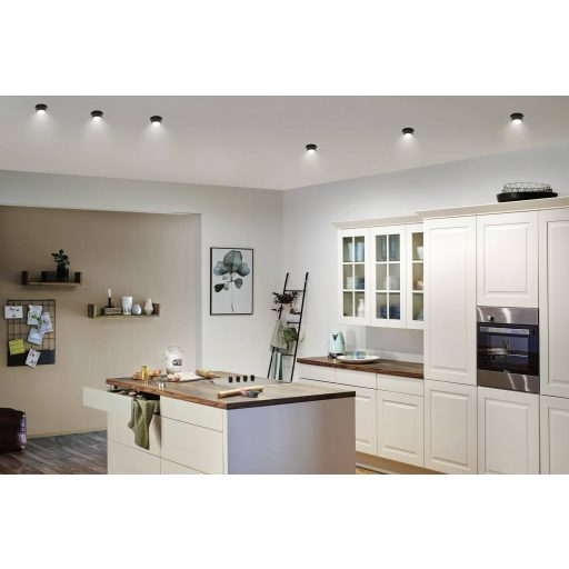 Paulmann 93383 LED-es beépíthető lámpa 19.5 W Fekete, Vas