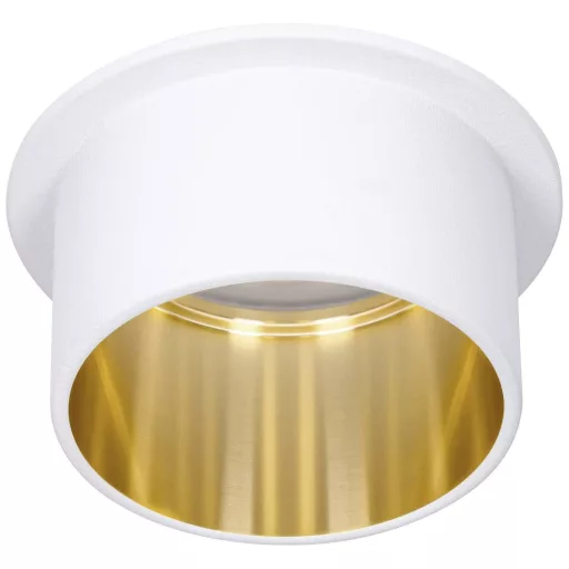 Paulmann 93380 Gil LED-es beépíthető lámpa LED Fixen beépített LED-es 6.5 W Fehér (matt), Arany