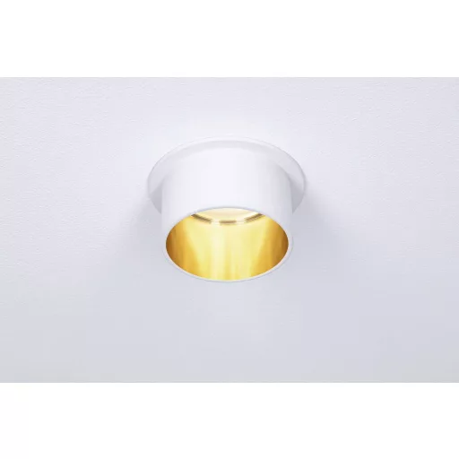 Paulmann 93380 Gil LED-es beépíthető lámpa LED Fixen beépített LED-es 6.5 W Fehér (matt), Arany