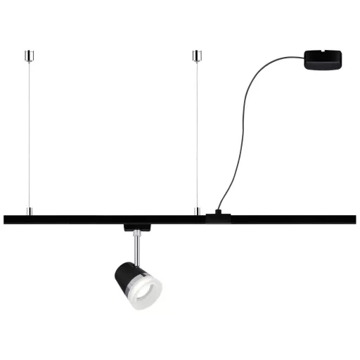 Paulmann 95418 Nagyfeszültségű sínes rendszer elemek Betápláló Fekete (matt)