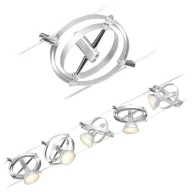   Paulmann Wire Systems 94436 Zsinóros teljes készlet GU5.3 Króm (matt)