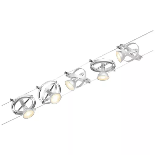 Paulmann Wire Systems 94436 Zsinóros teljes készlet GU5.3 Króm (matt)