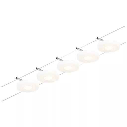 Paulmann DiscLED 94426 Zsinóros teljes készlet LED Króm (matt), Króm