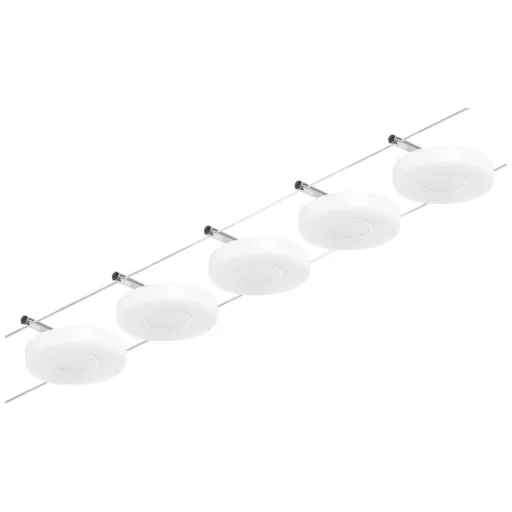 Paulmann DiscLED 94426 Zsinóros teljes készlet LED Króm (matt), Króm