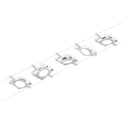 Paulmann MacLED 94422 Zsinóros teljes készlet Fixen beépített LED-es LED Fehér, Króm