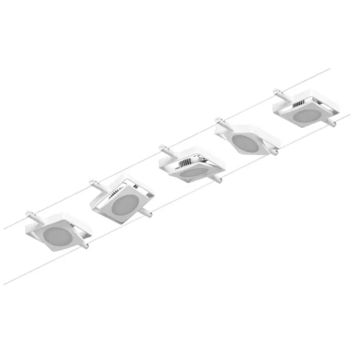 Paulmann MacLED 94422 Zsinóros teljes készlet Fixen beépített LED-es LED Fehér, Króm