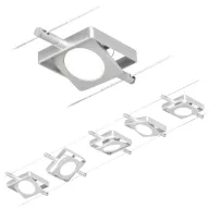   Paulmann 94420 Zsinóros teljes készlet Fixen beépített LED-es LED Króm (matt), Króm