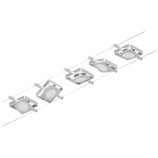 Paulmann 94420 Zsinóros teljes készlet Fixen beépített LED-es LED Króm (matt), Króm