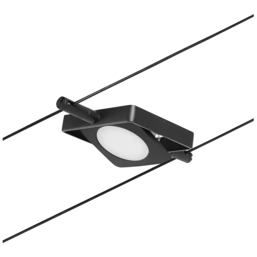 Paulmann Kisfeszültségű zsinóros rendszer lámpa 4.5 W LED Fekete (matt), Króm