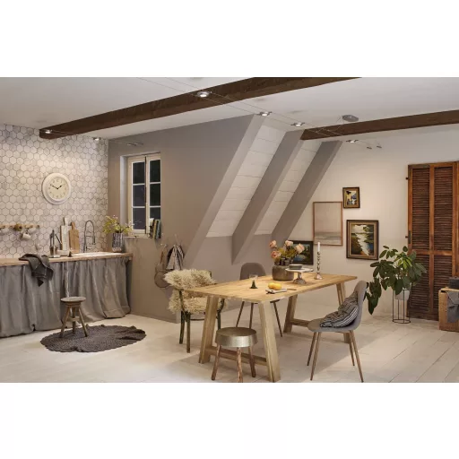 Paulmann Wire Systems Kisfeszültségű zsinóros rendszer lámpa 4.5 W LED Króm (matt), Króm