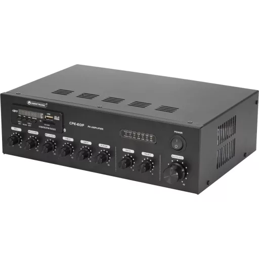 Omnitronic CPE-60P ELA ELA erősítő 60 W 4 csatornás 1 zóna