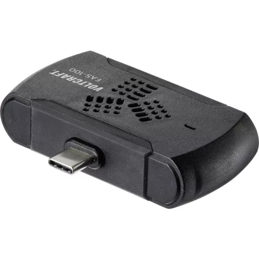 Formaldehid mérő okostelefonhoz, USB-C, Voltcraft FAS-100