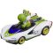 Carrera 20064183 GO!!! Autó Nintendo Mario Kart - P-Wing - Yoshi