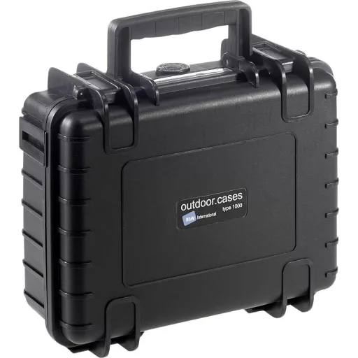 B & W International Outdoor bőrönd outdoor.cases Typ 1000 4.1 l (Sz x Ma x Mé) 270 x 95 x 175 mm Fekete 1000/B