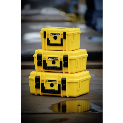 B & W International Outdoor bőrönd outdoor.cases Typ 2000 6.6 l (Sz x Ma x Mé) 270 x 165 x 215 mm Sárga 2000/Y