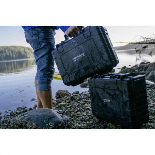 B & W International Outdoor bőrönd outdoor.cases Typ 6000 32.6 l (Sz x Ma x Mé) 510 x 420 x 215 mm Fekete 6000/B